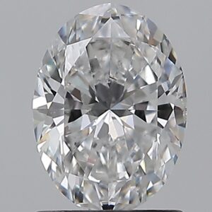 1.21 carat, D colour, SI1 clarity, Oval shape, Natural Diamond.