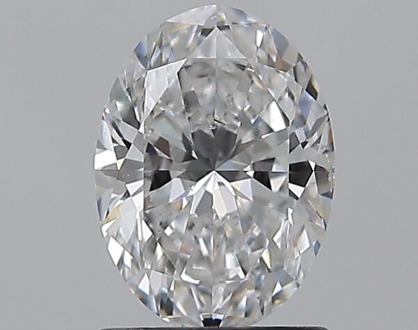 1.21 carat, D colour, SI1 clarity, Oval shape, Natural Diamond.
