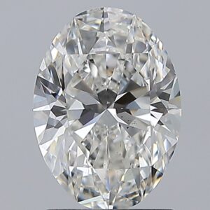 1.7 carat, G colour, SI1 clarity, Oval shape, Natural Diamond.