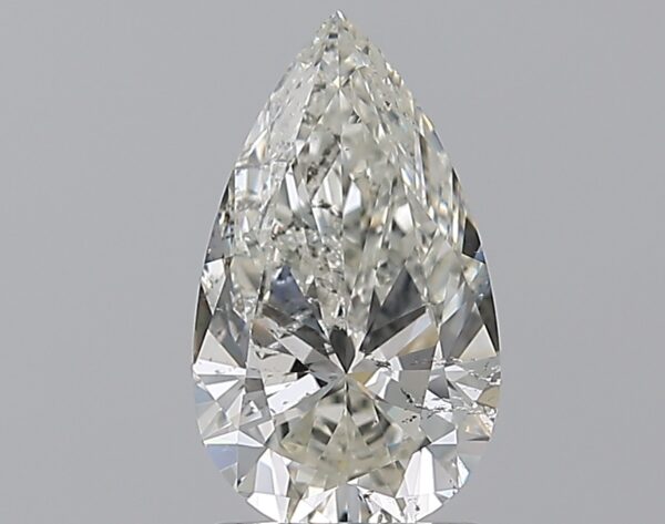 1.5 carat, H colour, SI2 clarity, Pear shape, Natural Diamond.