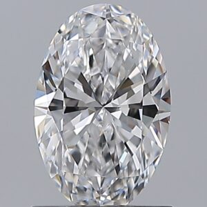 1.01 carat, D colour, VS2 clarity, Oval shape, Natural Diamond.