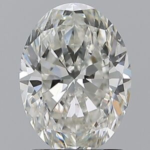2.01 carat, H colour, SI1 clarity, Oval shape, Natural Diamond.