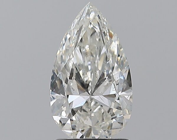 1.51 carat, G colour, SI2 clarity, Pear shape, Natural Diamond.