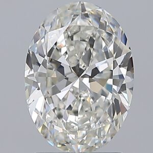 2.01 carat, H colour, SI1 clarity, Oval shape, Natural Diamond.