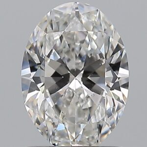 1.01 carat, F colour, SI1 clarity, Oval shape, Natural Diamond.