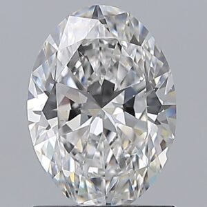 1.2 carat, E colour, VS2 clarity, Oval shape, Natural Diamond.