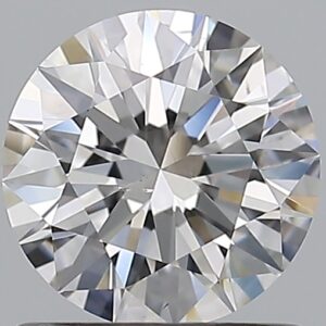1.01 carat, E colour, SI1 clarity, Round shape, Natural Diamond.