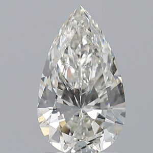 1.5 carat, H colour, SI2 clarity, Pear shape, Natural Diamond.