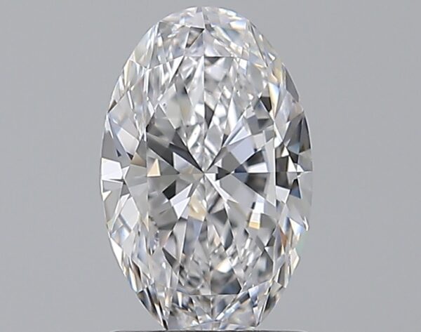 1.01 carat, D colour, VS2 clarity, Oval shape, Natural Diamond.