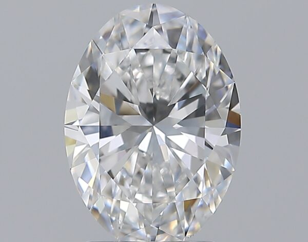 2 carat, E colour, VS2 clarity, Oval shape, Natural Diamond.