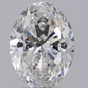 2.01 carat, D colour, SI1 clarity, Oval shape, Natural Diamond.