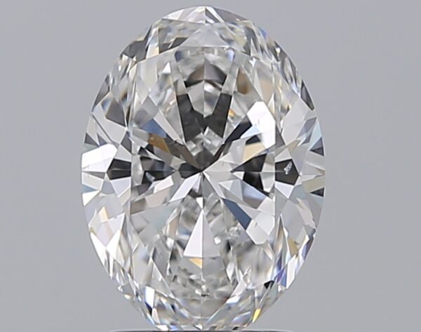 2.01 carat, D colour, SI1 clarity, Oval shape, Natural Diamond.