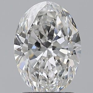 1.7 carat, E colour, SI1 clarity, Oval shape, Natural Diamond.