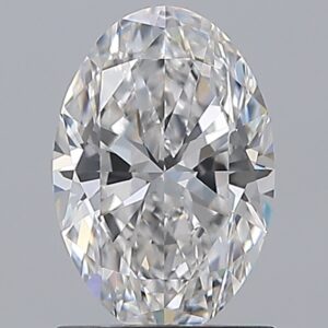 1.21 carat, E colour, IF clarity, Oval shape, Natural Diamond.