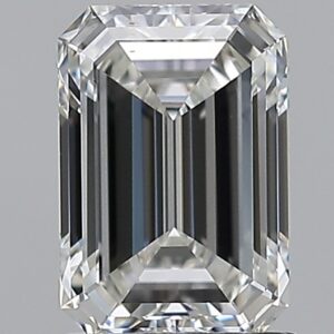 1.5 carat, H colour, VS2 clarity, Emerald shape, Natural Diamond.
