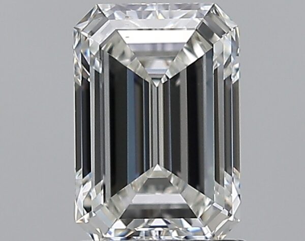 1.5 carat, H colour, VS2 clarity, Emerald shape, Natural Diamond.