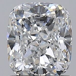 1.2 carat, E colour, VS1 clarity, Cushion shape, Natural Diamond.