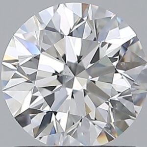 1 carat, D colour, SI1 clarity, Round shape, Natural Diamond.