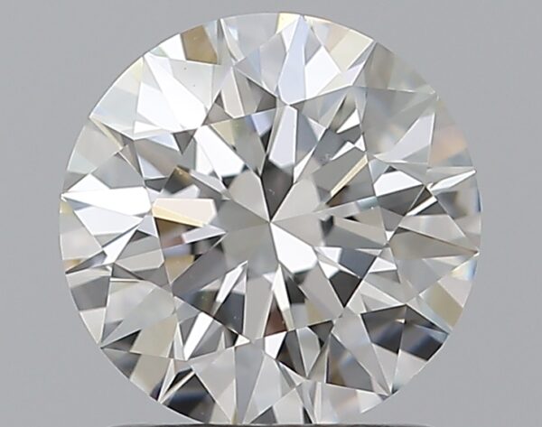 1.2 carat, G colour, VS2 clarity, Round shape, Natural Diamond.