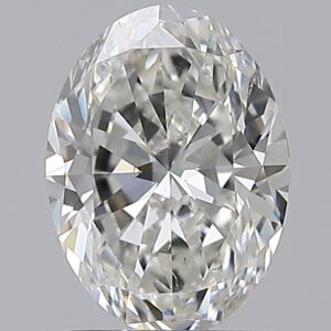 1.5 carat, G colour, SI1 clarity, Oval shape, Natural Diamond.
