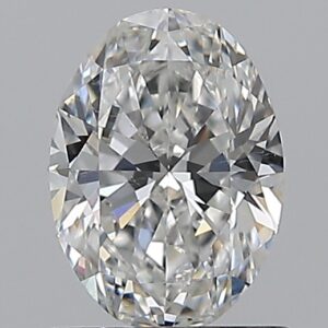 1 carat, F colour, SI1 clarity, Oval shape, Natural Diamond.