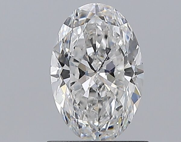 1.01 carat, E colour, SI1 clarity, Oval shape, Natural Diamond.