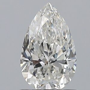 1.01 carat, G colour, SI2 clarity, Pear shape, Natural Diamond.