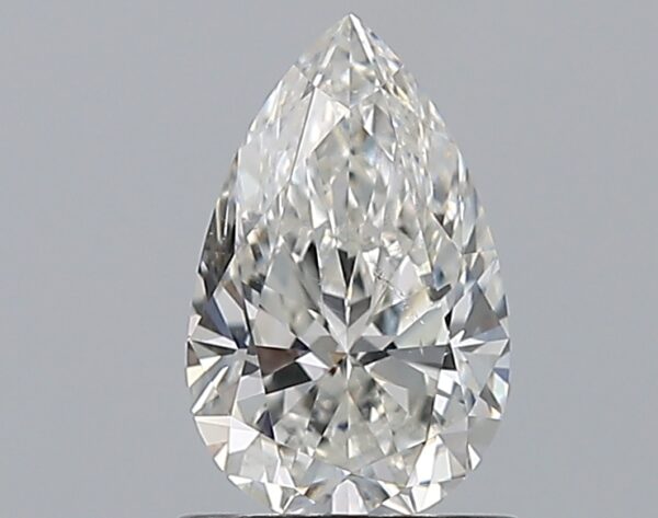 1.01 carat, G colour, SI2 clarity, Pear shape, Natural Diamond.