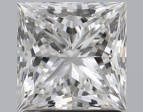 1.51 carat, G colour, SI2 clarity, Princess shape, Natural Diamond.