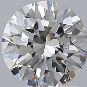 1.01 carat, G colour, SI1 clarity, Round shape, Natural Diamond.