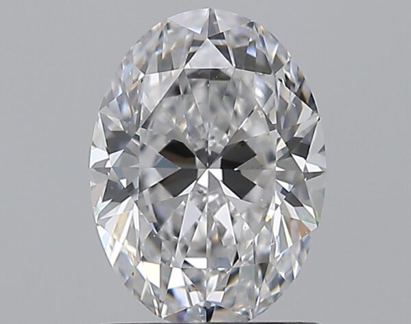 1.29 carat, D colour, VS2 clarity, Oval shape, Natural Diamond.