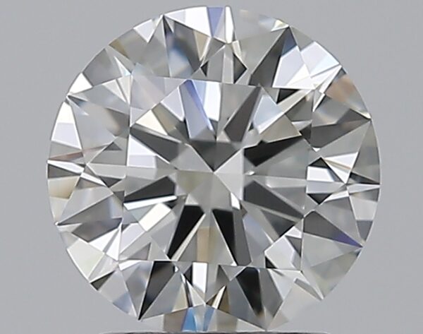 1.56 carat, G colour, VVS1 clarity, Round shape, Natural Diamond.