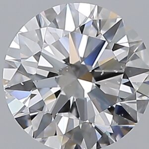 1.2 carat, D colour, SI1 clarity, Round shape, Natural Diamond.