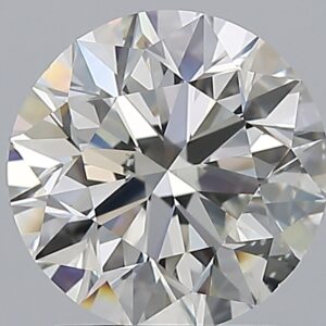 2 carat, H colour, SI1 clarity, Round shape, Natural Diamond.