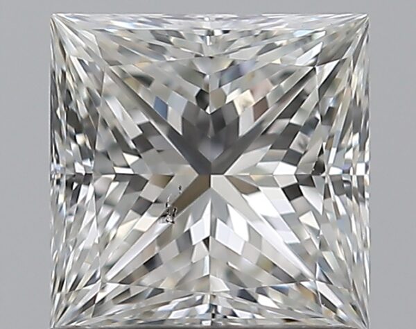 1.01 carat, G colour, SI1 clarity, Princess shape, Natural Diamond.
