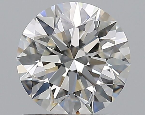 1 carat, G colour, VVS2 clarity, Round shape, Natural Diamond.