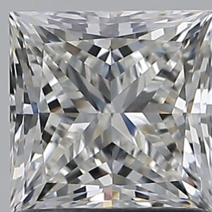 1.21 carat, H colour, SI1 clarity, Princess shape, Natural Diamond.