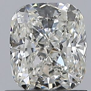 1.03 carat, H colour, VVS2 clarity, Cushion shape, Natural Diamond.