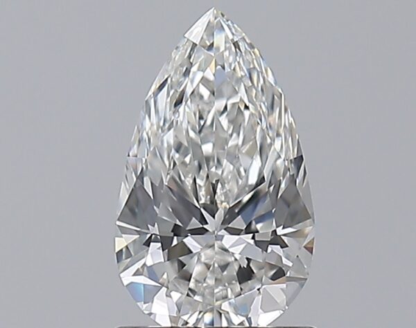 1.01 carat, F colour, VVS2 clarity, Pear shape, Natural Diamond.