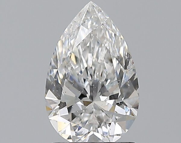 1.51 carat, E colour, SI2 clarity, Pear shape, Natural Diamond.