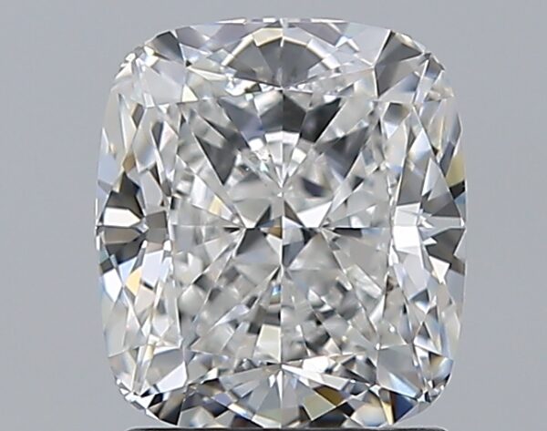 2.01 carat, F colour, VS2 clarity, Cushion shape, Natural Diamond.