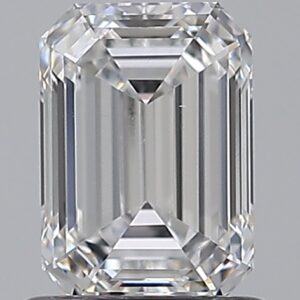 1.02 carat, D colour, VS2 clarity, Emerald shape, Natural Diamond.