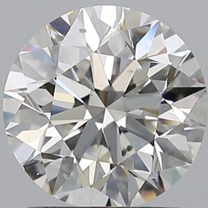 1.5 carat, G colour, SI1 clarity, Round shape, Natural Diamond.