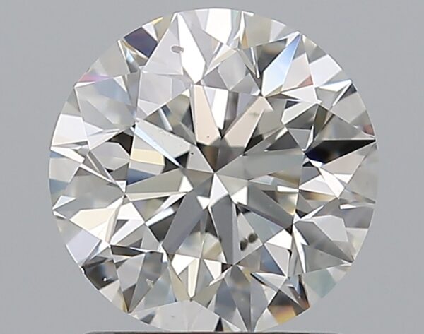 1.5 carat, G colour, SI1 clarity, Round shape, Natural Diamond.