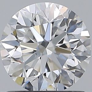 1 carat, E colour, SI1 clarity, Round shape, Natural Diamond.