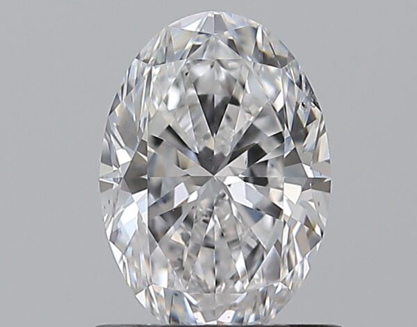 1.01 carat, D colour, SI1 clarity, Oval shape, Natural Diamond.