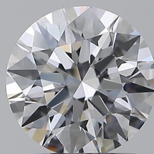 1.01 carat, D colour, VVS2 clarity, Round shape, Natural Diamond.