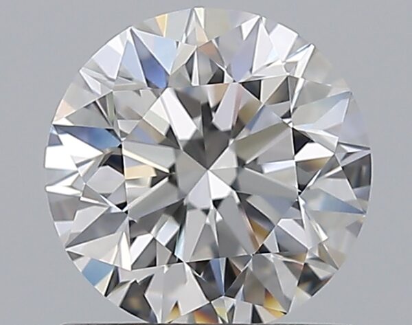 1 carat, E colour, VVS2 clarity, Round shape, Natural Diamond.