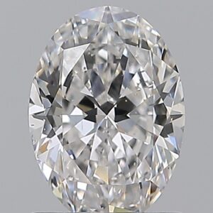 1.2 carat, E colour, SI1 clarity, Oval shape, Natural Diamond.