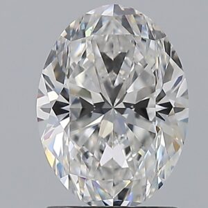 1.71 carat, E colour, VS2 clarity, Oval shape, Natural Diamond.
